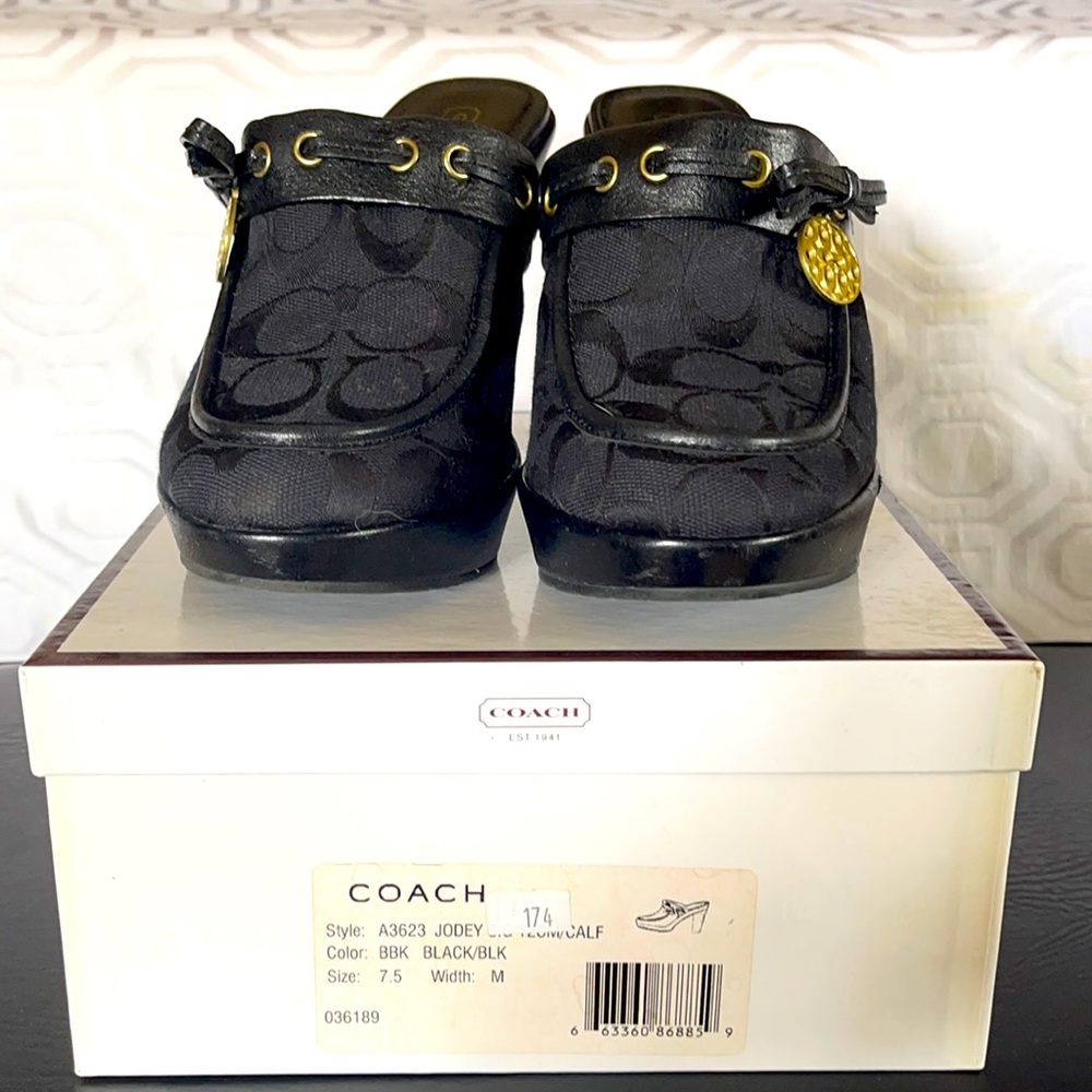 Vintage Coach mules